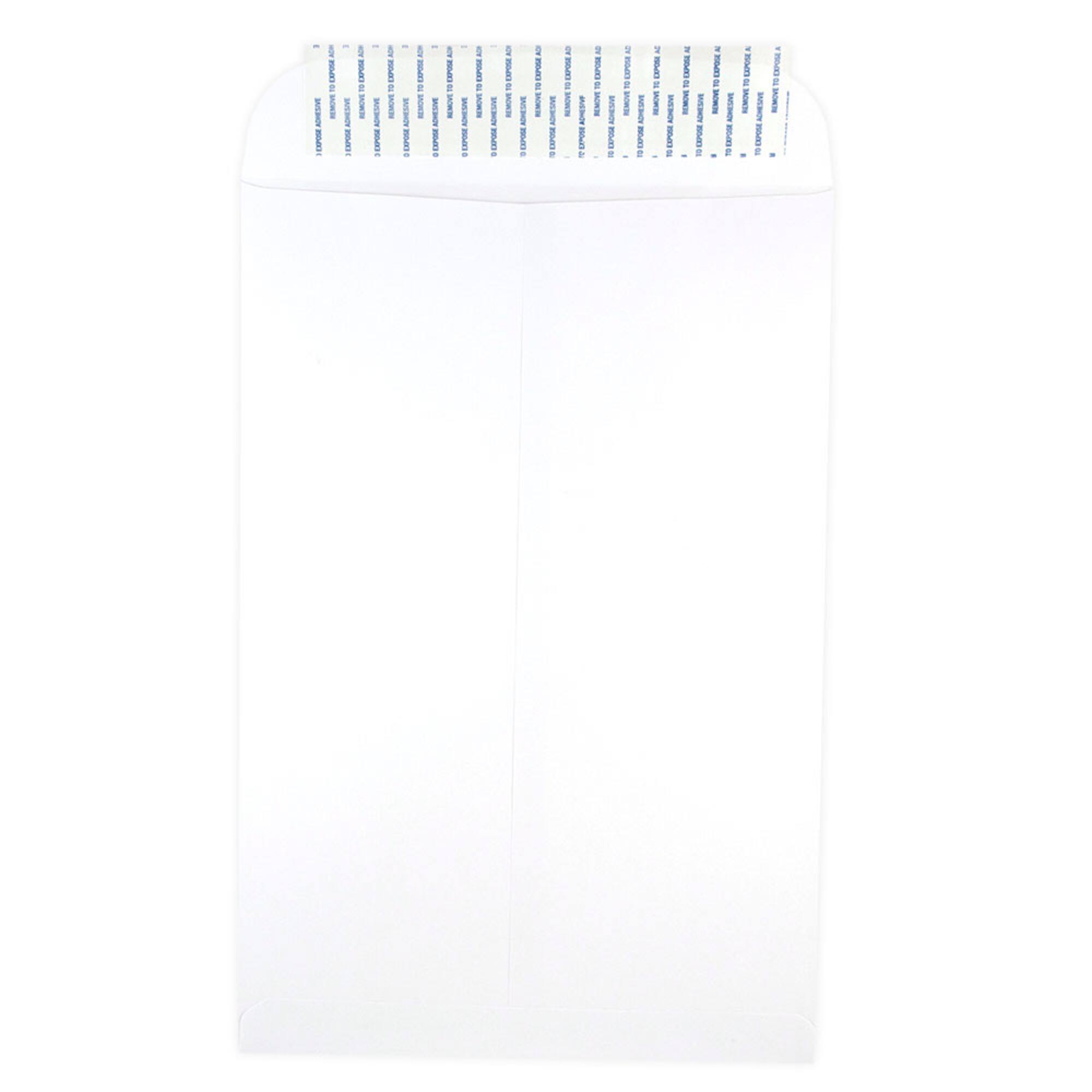 JAM Paper 10" x 15" White Open End Envelopes, 500ct.